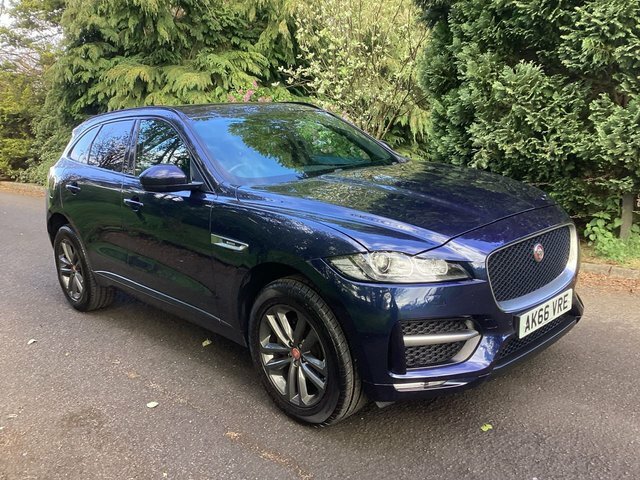 Jaguar F-Pace 2.0 D180 R-sport Suv Awd Euro 6 S AK66VRE Blue #6