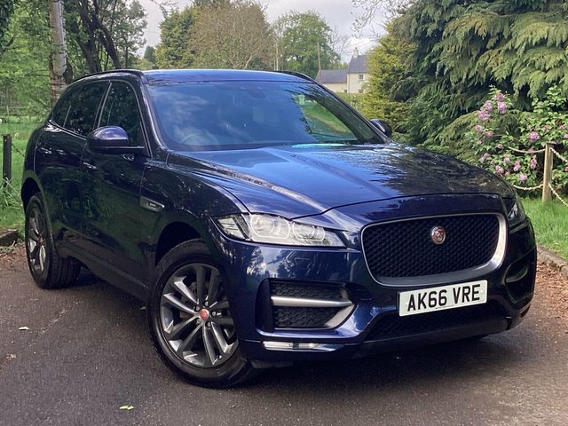 Jaguar F-Pace 2.0 D180 R-sport Suv Awd Euro 6 S AK66VRE Blue #2