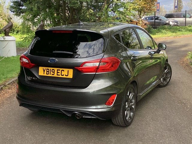 Ford Fiesta 1.0T Ecoboost Gpf St-line X Hatchback M YB19ECJ Grey #2