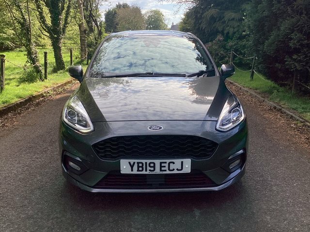Ford Fiesta 1.0T Ecoboost Gpf St-line X Hatchback M YB19ECJ Grey #4