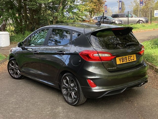 Ford Fiesta 1.0T Ecoboost Gpf St-line X Hatchback M YB19ECJ Grey #6