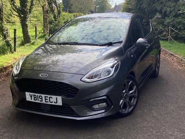 Ford Fiesta 1.0T Ecoboost Gpf St-line X Hatchback M Grey