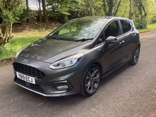 Ford Fiesta 1.0T Ecoboost Gpf St-line X Hatchback M YB19ECJ Grey #5