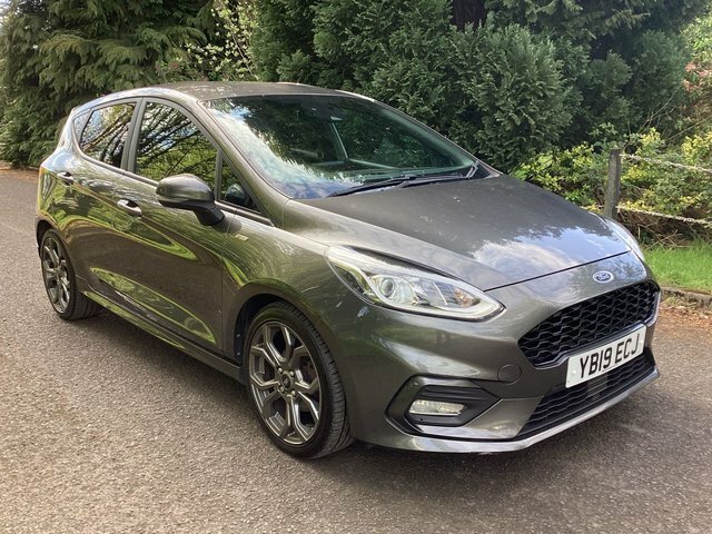 Ford Fiesta 1.0T Ecoboost Gpf St-line X Hatchback M YB19ECJ Grey #3