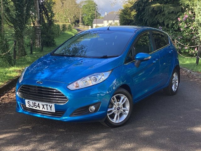 Ford Fiesta 1.0T Ecoboost Zetec Hatchback Powershif Blue