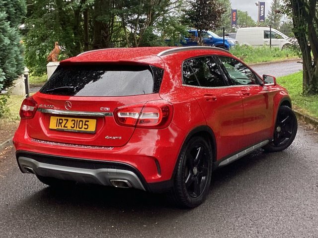 Mercedes-Benz GLA Class 2.1 Gla220 Cdi Amg Line Suv 7G-dct 4Mat IRZ3105 Red #2
