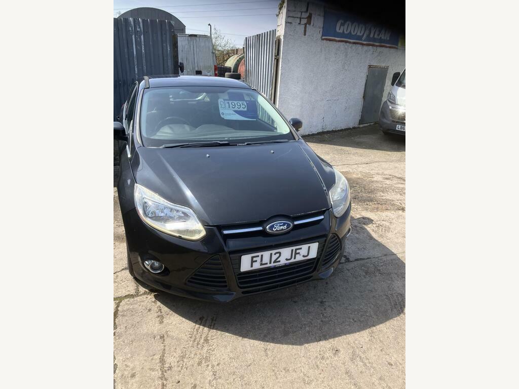 Ford Focus 1.6 Tdci Zetec Euro 5 S S FL12JFJ Black #2