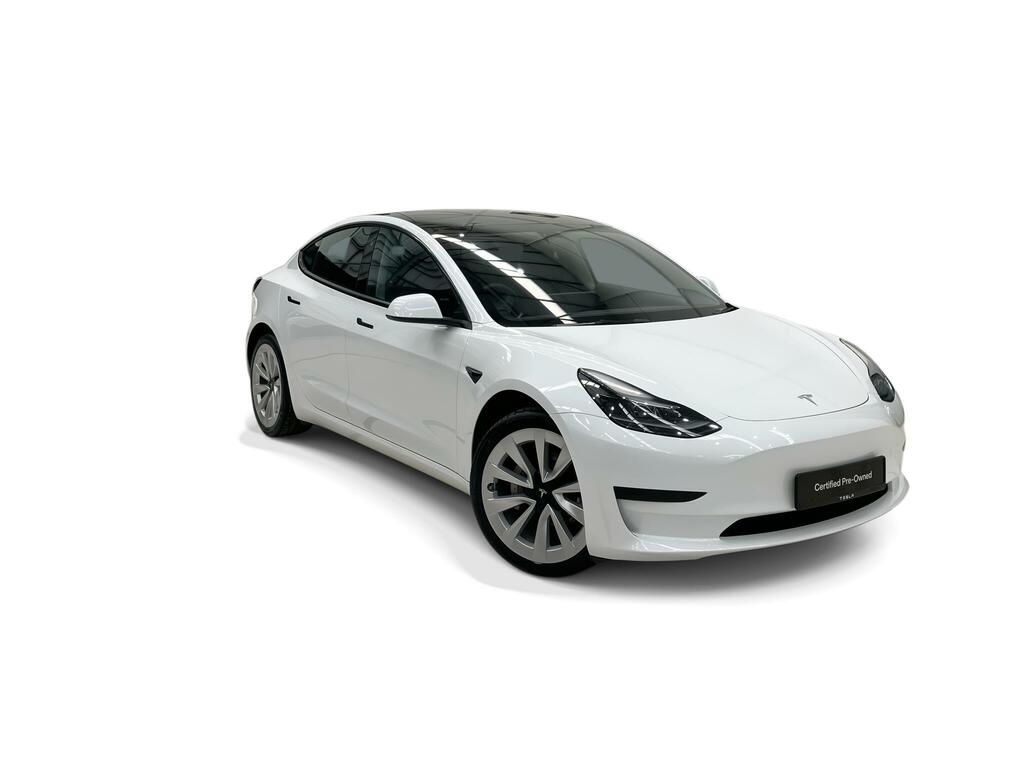 Tesla Model 3 Auto Rwd 4dr White #2