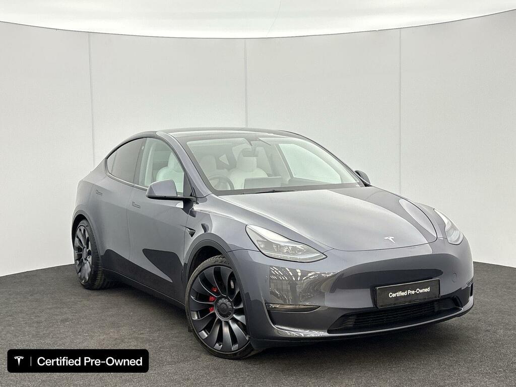 Tesla Model Y Performance Silver