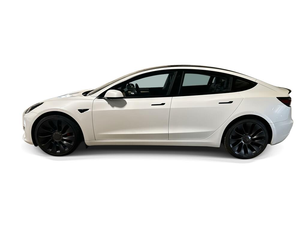 Tesla Model 3 Dual Motor Performance 4Wde Performanc White #6