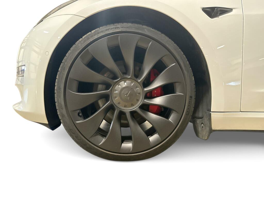 Tesla Model 3 Dual Motor Performance 4Wde Performanc White #5