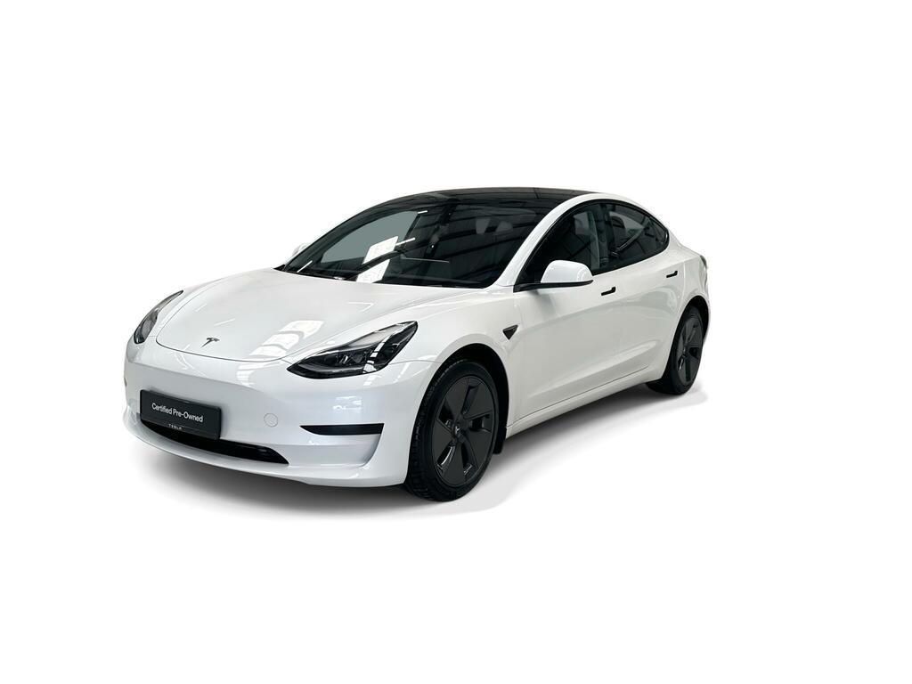 Tesla Model 3 Auto Rwd 4dr White #4
