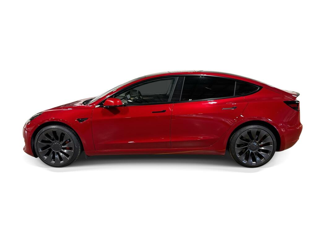 Tesla Model 3 Dual Motor Performance 4Wde Performanc Red #5
