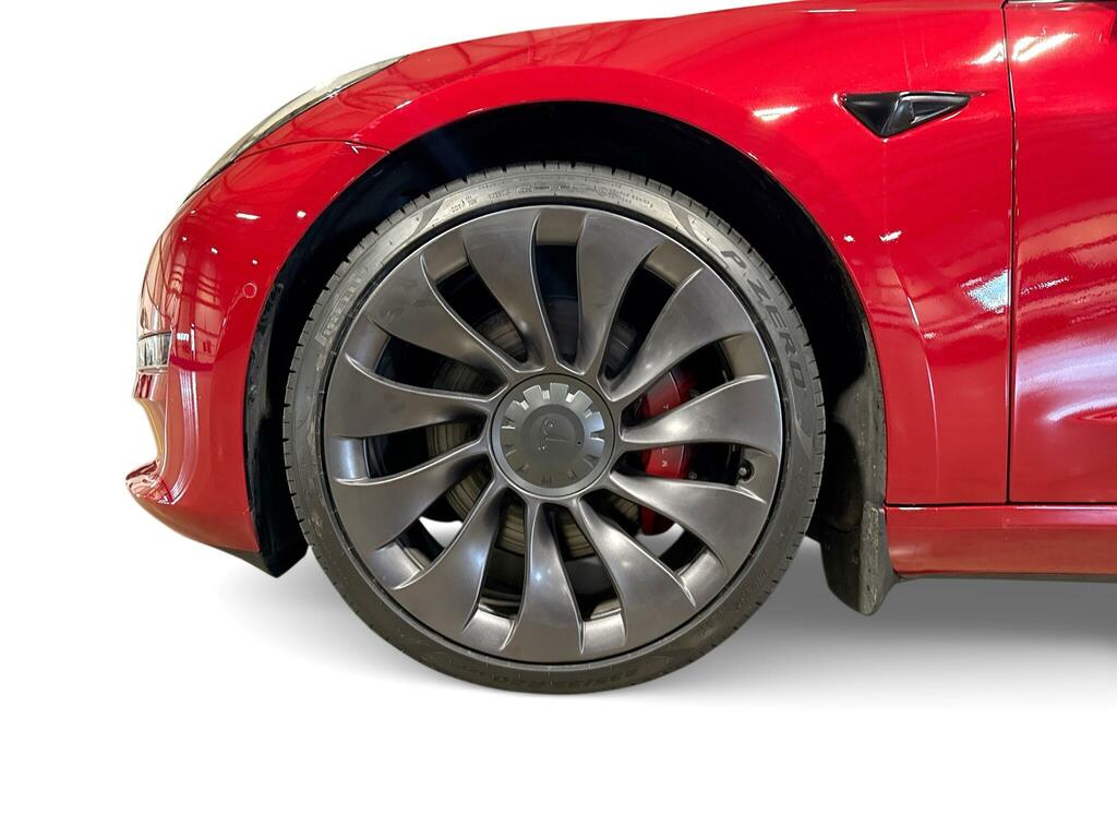 Tesla Model 3 Dual Motor Performance 4Wde Performanc Red #4
