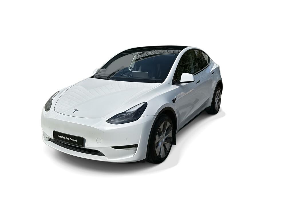 Tesla Model Y Dual Motor Long Range 4Wde White #4