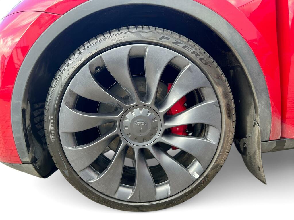 Tesla Model Y Performance Red #6