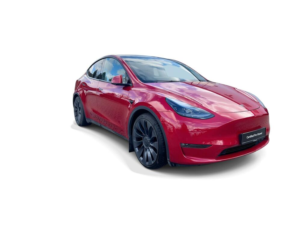 Tesla Model Y Performance Red #2