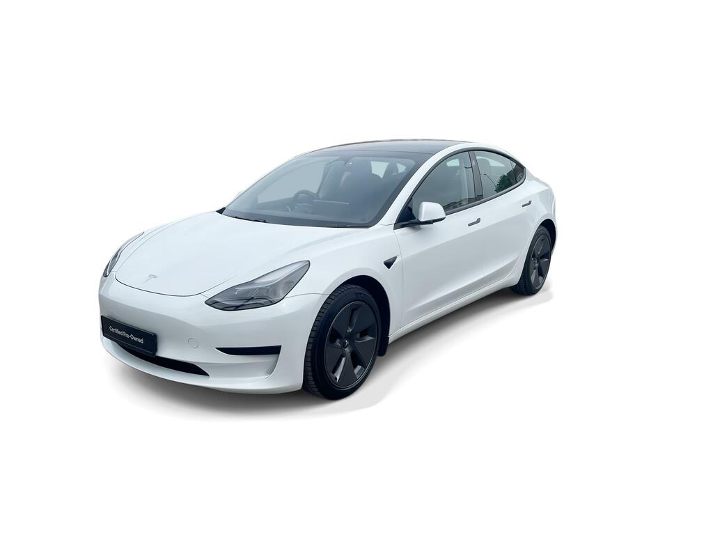 Tesla Model 3 Auto Rwd 4dr White #4