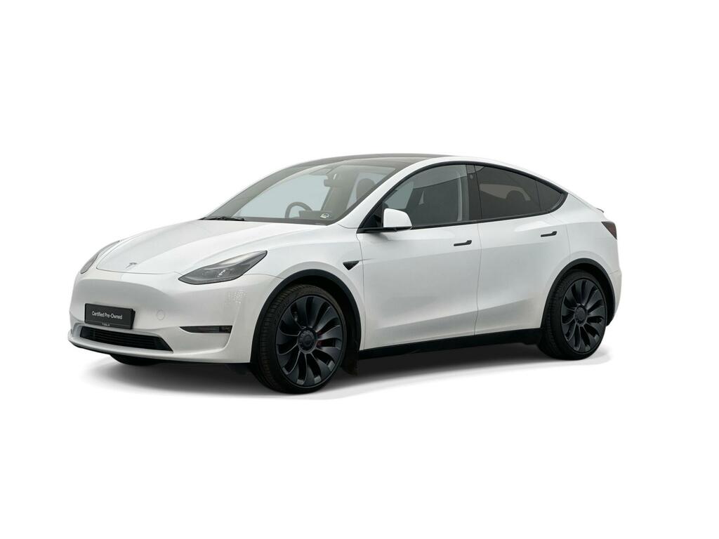 Tesla Model Y Performance White #2