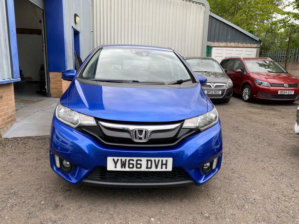 Honda Jazz 1.3 I-vtec Ex Navi Euro 6 S S YW66DVH Blue #2