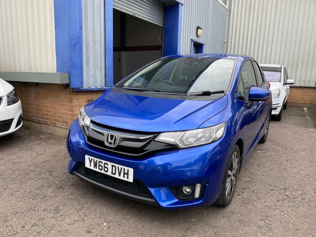 Honda Jazz 1.3 I-vtec Ex Navi Euro 6 S S YW66DVH Blue #3