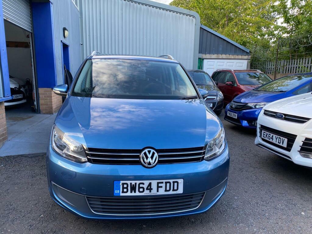 Volkswagen Touran 1.6 Tdi Se Euro 5 Blue #2