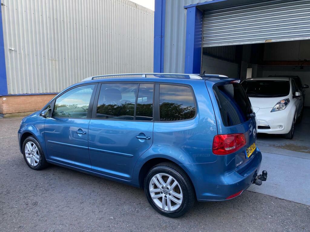 Volkswagen Touran 1.6 Tdi Se Euro 5 Blue #4
