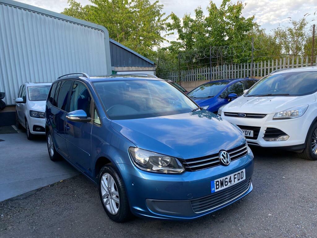 Volkswagen Touran 1.6 Tdi Se Euro 5 Blue #5