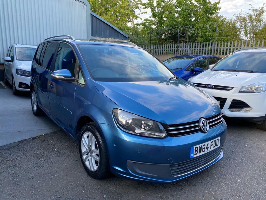 Volkswagen Touran 1.6 Tdi Se Euro 5 Blue #6