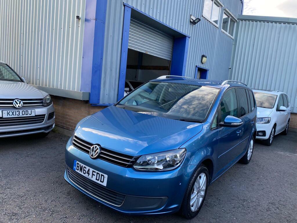 Volkswagen Touran 1.6 Tdi Se Euro 5 Blue #3