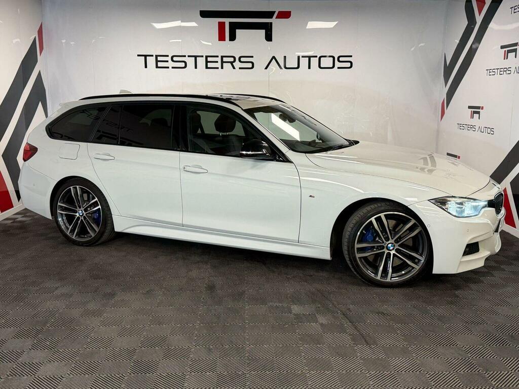 BMW 3 Series Estate 3.0 330D M Sport Shadow Edition Touring Aut White
