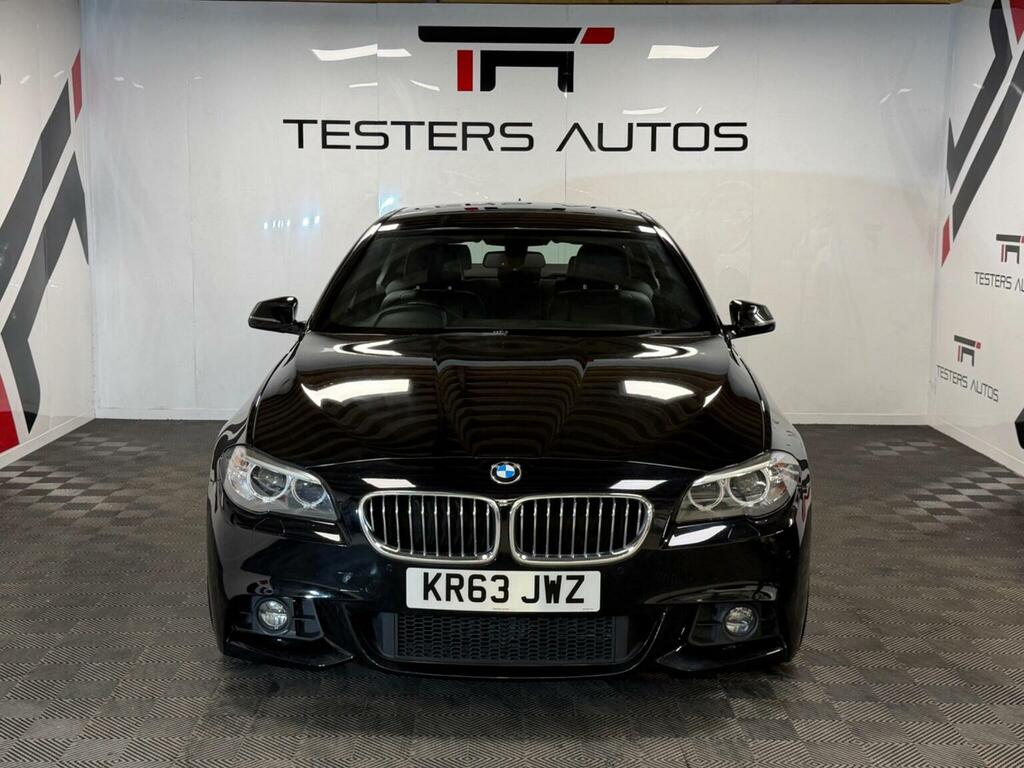 BMW 5 Series Saloon 2.0 520D M Sport Euro 6 Ss 201363 Black #4