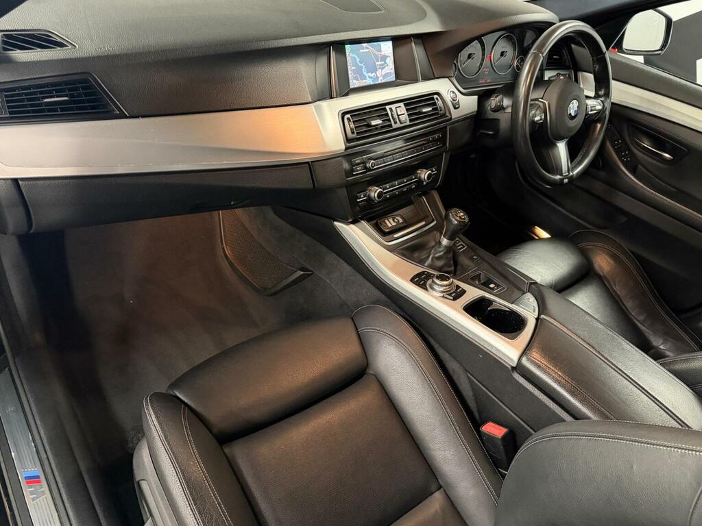 BMW 5 Series Saloon 2.0 520D M Sport Euro 6 Ss 201363 Black #5