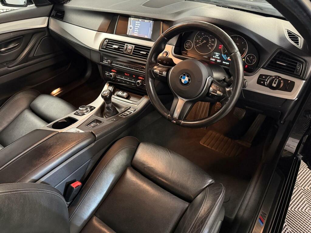 BMW 5 Series Saloon 2.0 520D M Sport Euro 6 Ss 201363 Black #3