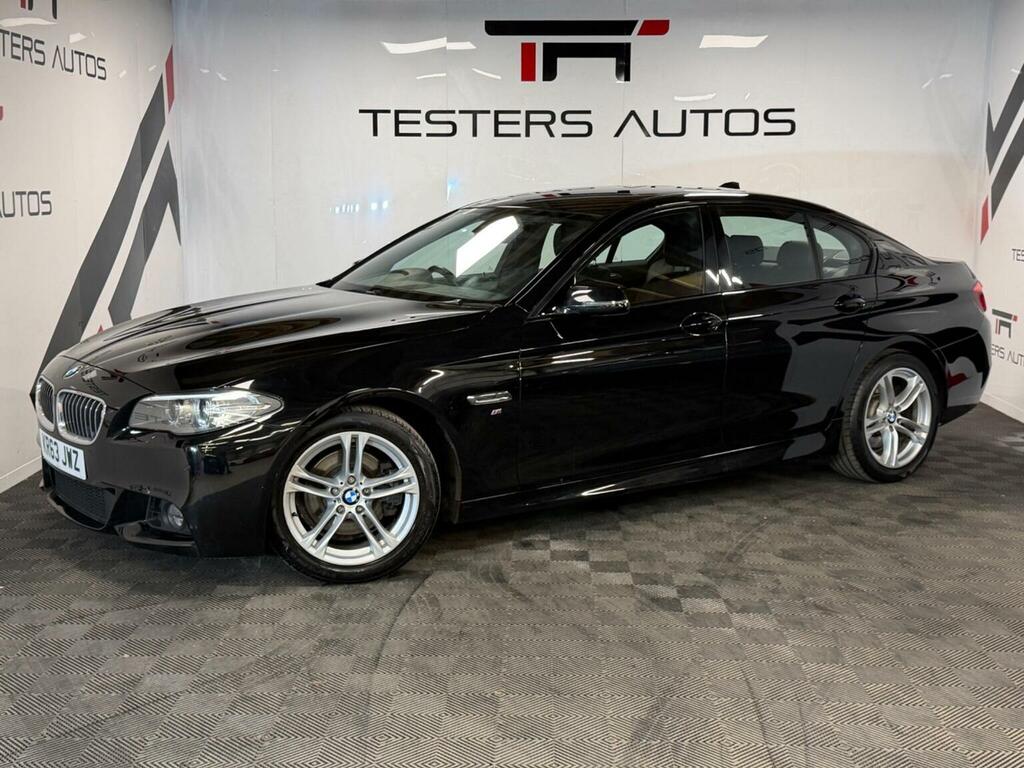 BMW 5 Series Saloon 2.0 520D M Sport Euro 6 Ss 201363 Black #6