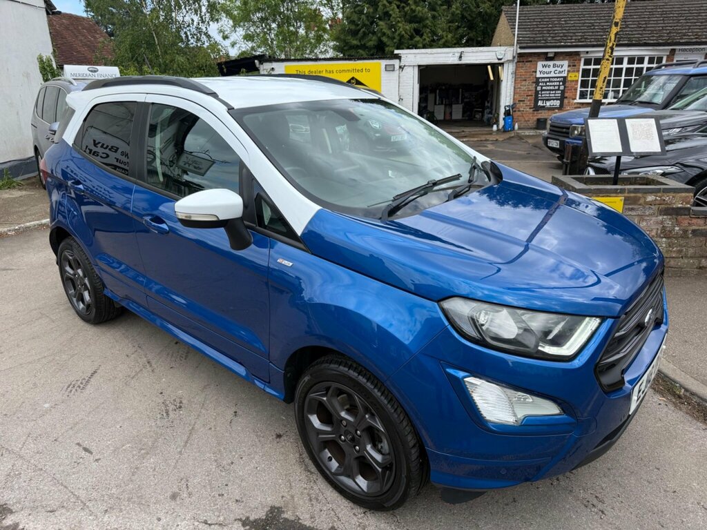 Ford Ecosport 1.0T Ecoboost St-line Euro 6 Ss Blue