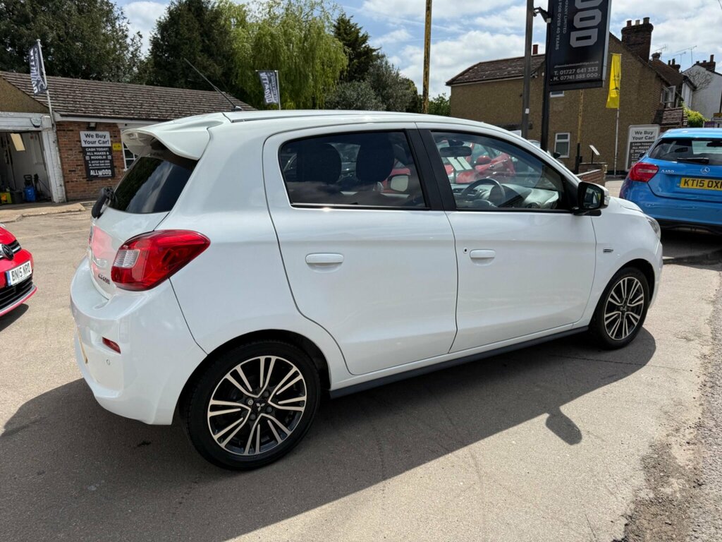 Mitsubishi Mirage 1.2 Juro Cvt Euro 6 Ss White #6