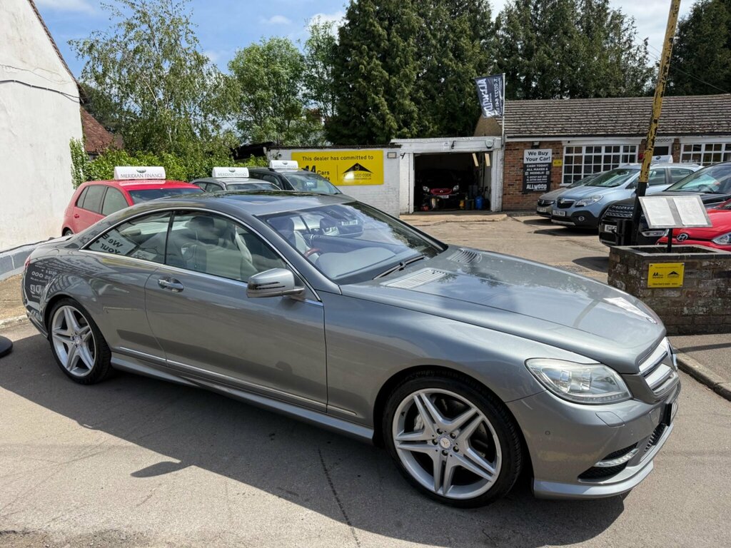 Mercedes-Benz CL 4.7 Cl500 V8 Blueefficiency Coupe G-tro Silver #3