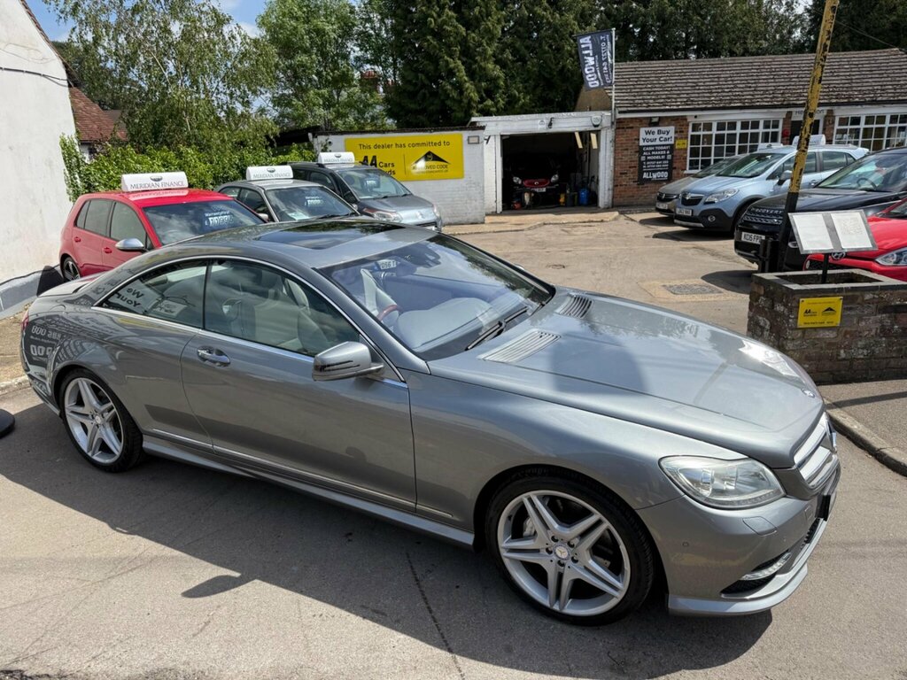 Mercedes-Benz CL 4.7 Cl500 V8 Blueefficiency Coupe G-tro Silver #4