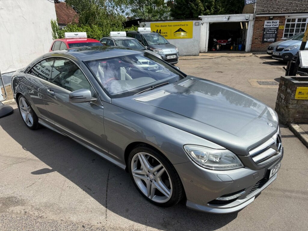 Mercedes-Benz CL 4.7 Cl500 V8 Blueefficiency Coupe G-tro Silver #2