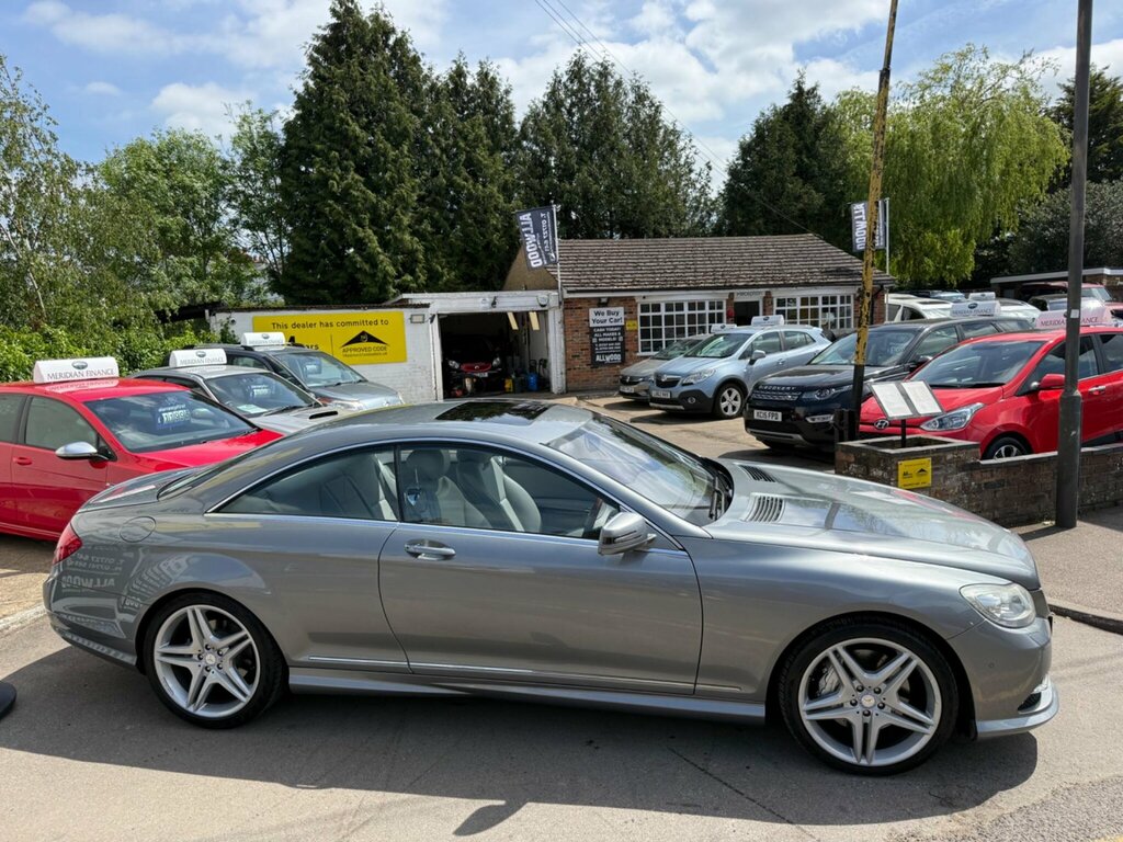 Mercedes-Benz CL 4.7 Cl500 V8 Blueefficiency Coupe G-tro Silver #6