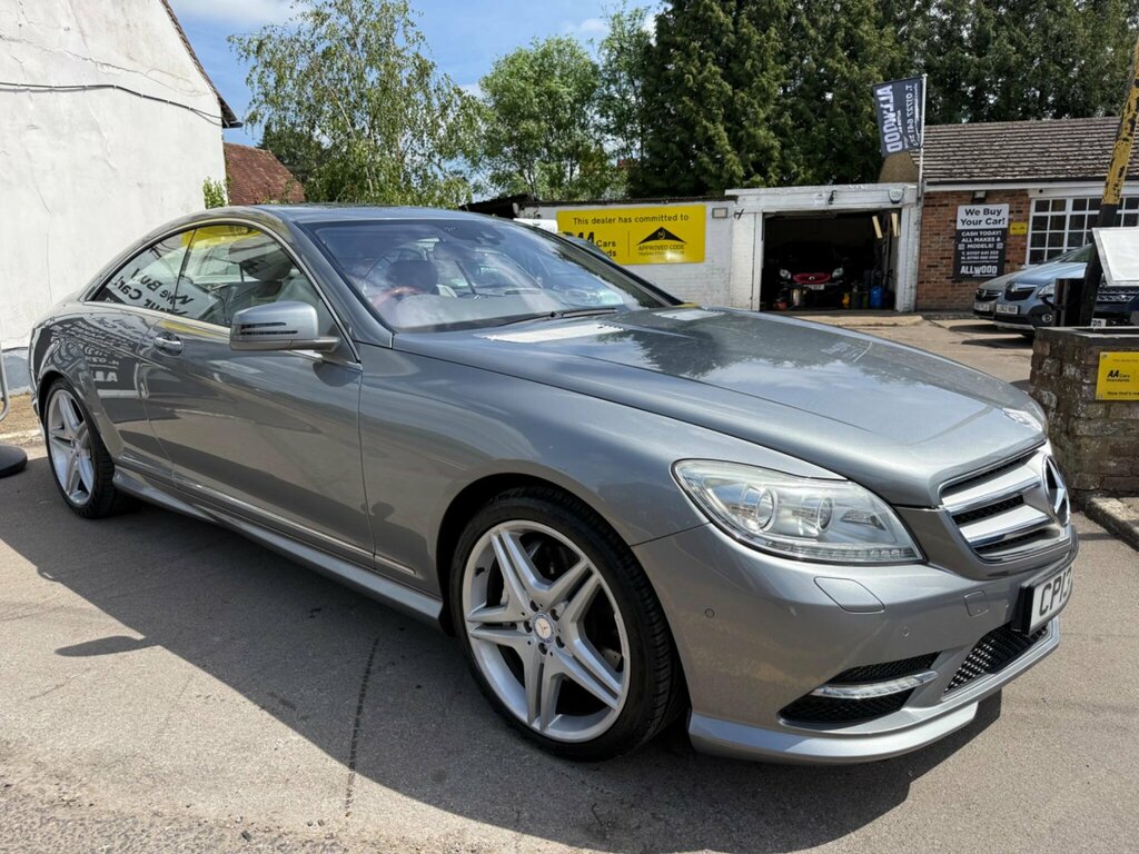 Mercedes-Benz CL 4.7 Cl500 V8 Blueefficiency Coupe G-tro Silver