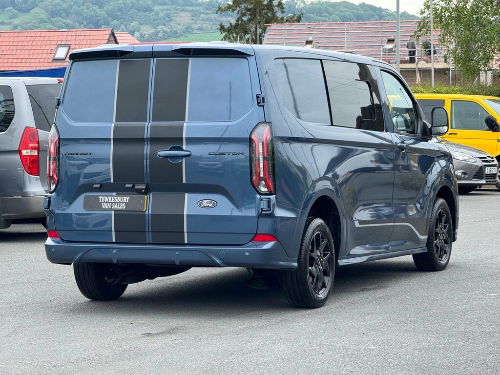 Ford Transit Custom 2.0 300 Ecoblue Sport L1 H1 Euro 6 Ss WN74MWK Blue #3