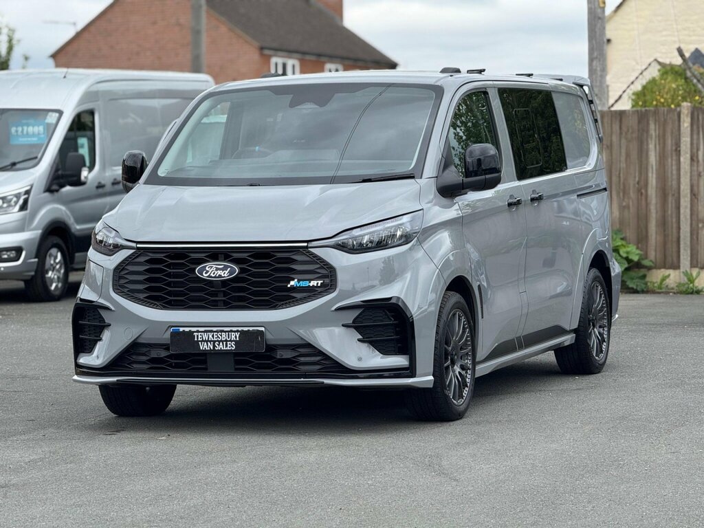 Ford Transit Custom 2.5 320 Duratec 11.8Kwh Ms-rt Crew Van Euro 6 YA75NNR Grey #4