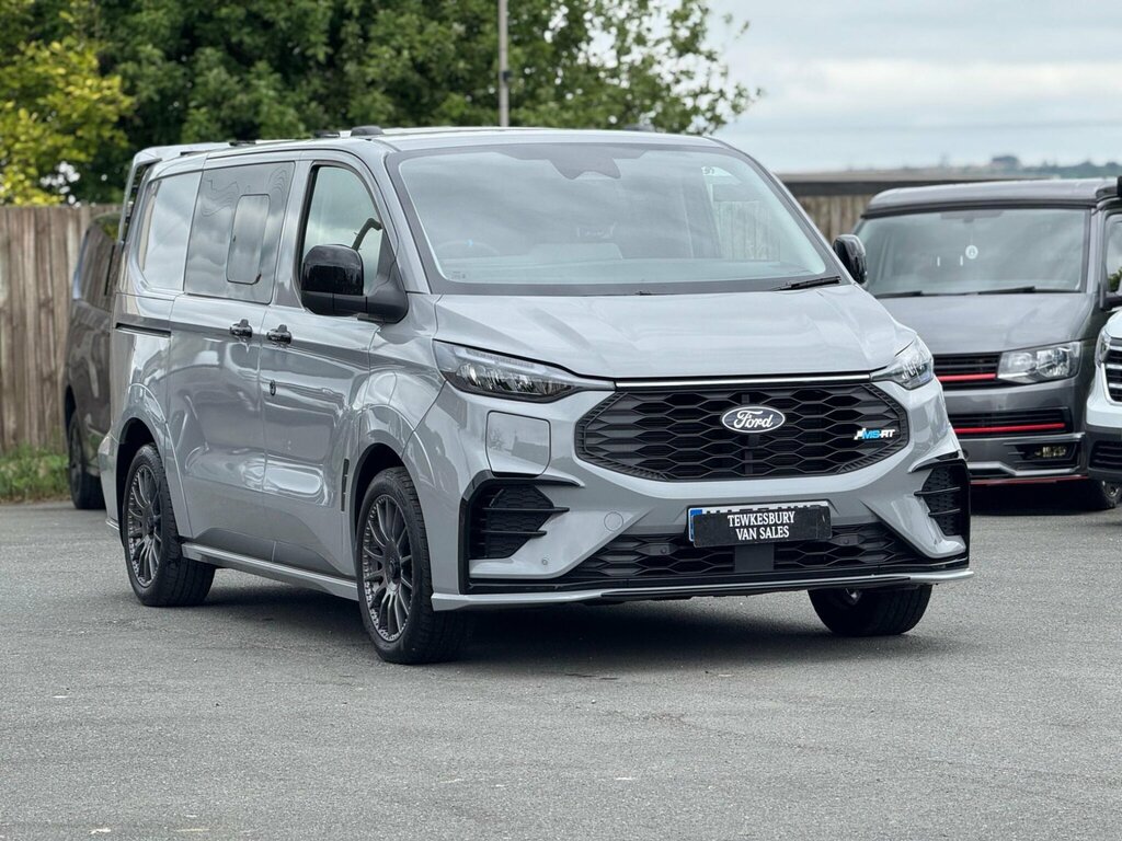 Ford Transit Custom 2.5 320 Duratec 11.8Kwh Ms-rt Crew Van Euro 6 YA75NNR Grey #5