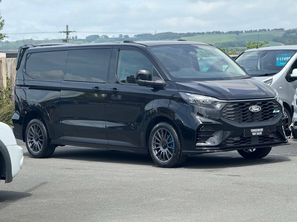 Ford Transit Custom 2.0 320 Ecoblue Ms-rt Crew Van L2 H1 Euro 6 Black #6