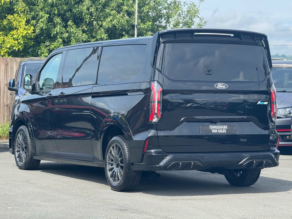 Ford Transit Custom 2.0 320 Ecoblue Ms-rt Crew Van L2 H1 Euro 6 Black #3