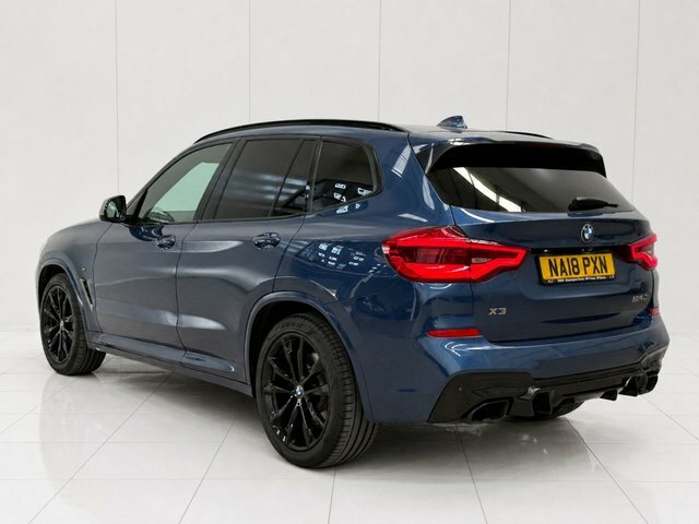 BMW X3 2018 3.0 M40i Suv Xdrive Euro 6 S NA18PXN Blue #4