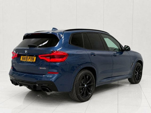 BMW X3 2018 3.0 M40i Suv Xdrive Euro 6 S NA18PXN Blue #3