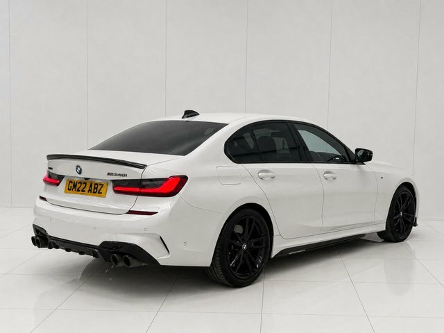 BMW 3 Series 2022 3.0 M340i Mht Saloon Hybrid X GM22ABZ White #3